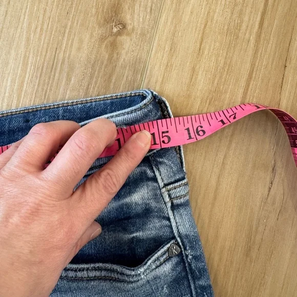 Kut from the Kloth Rachael Fab Ab Mom Jeans High Rise Distressed Raw Hem Sz 4 - Picture 8 of 13